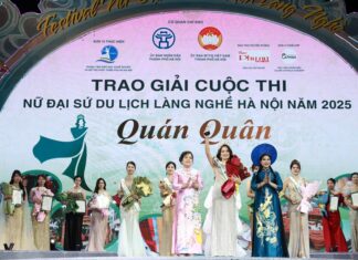 Festival Nữ đại sứ du lịch làng nghề Hà Nội 2025: Vẻ đẹp phụ nữ Hà thành hòa quyện cùng tinh hoa di sản